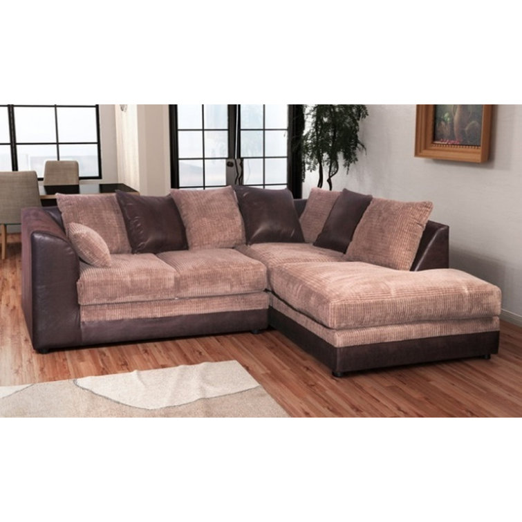 Brayden Studio Addalyn 2 Piece Upholstered Corner Sofa & Reviews